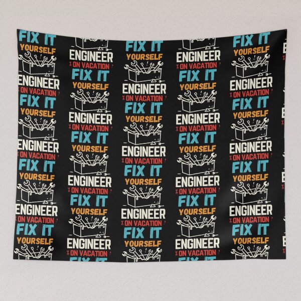 Item preview, Engineer Dad Humor – Funny Father's Vacation Mechanical Repair Quote Design designed and sold by Taans-Creation.