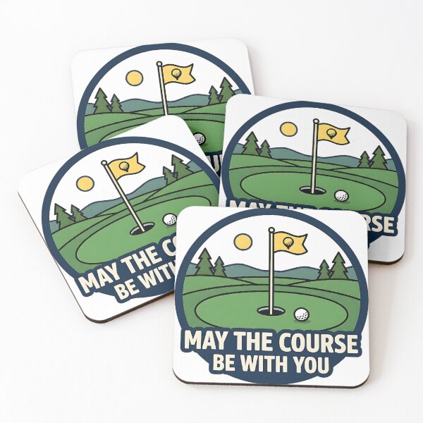 Item preview, May The Course Be With You designed and sold by Wild Creative Art.