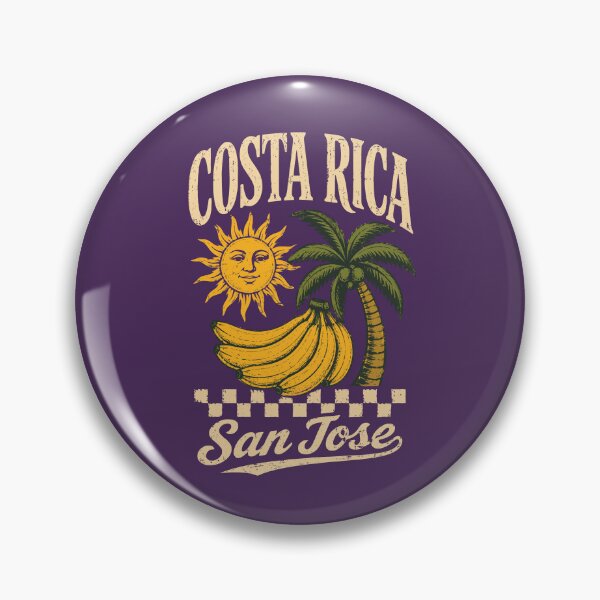 Item preview, Costa Rica San Jose Tropical Vintage Banana Sun Graphic designed and sold by JackCurtis1991.