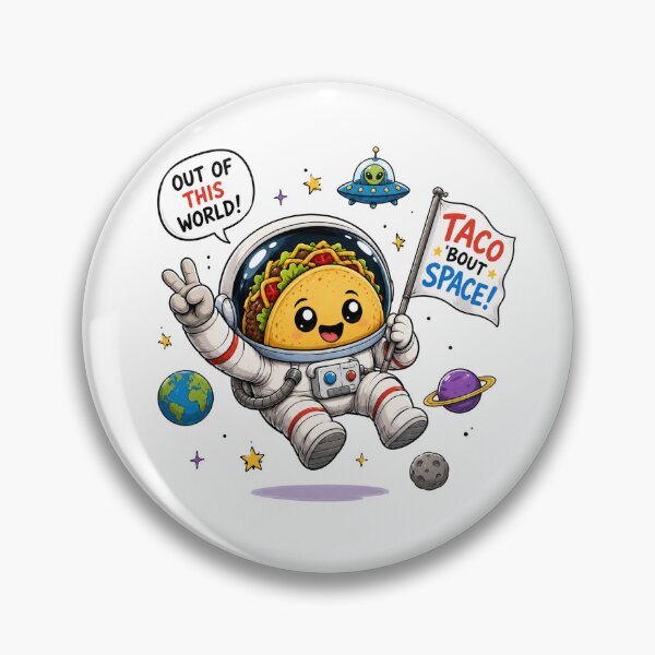 Item preview, Taco Astronaut Funny Space  designed and sold by JustResultsCo.