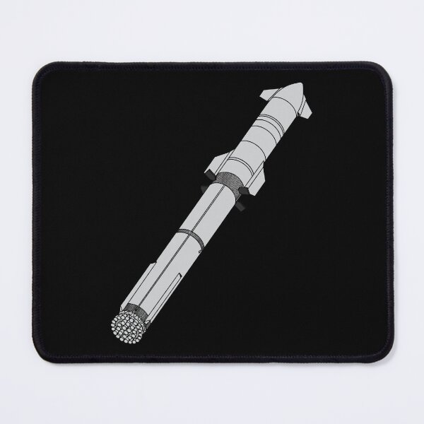 Item preview, Starship Inspired SpaceX Rocket designed and sold by theworldofem.