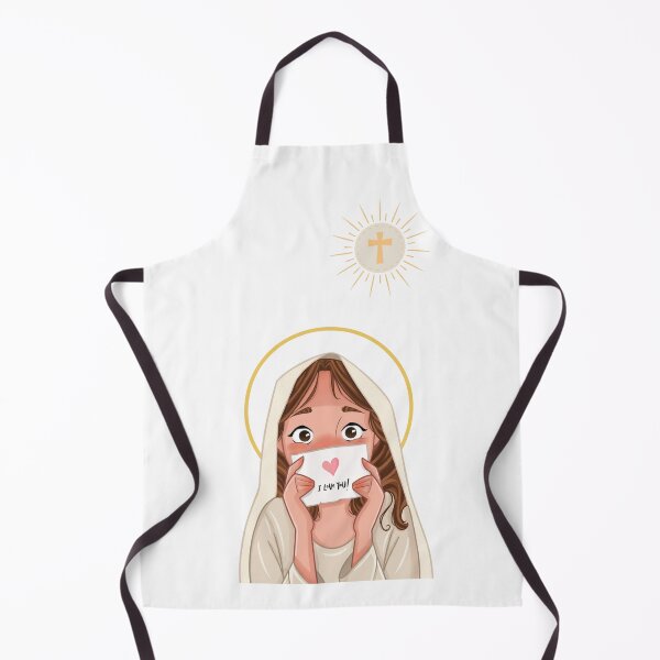 Item preview, I Love You - Christian Girl with Jesus Love Note designed and sold by SweetFury.