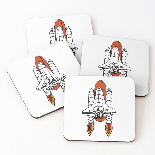 Item preview, Space Shuttle Inspired Sticker designed and sold by theworldofem.