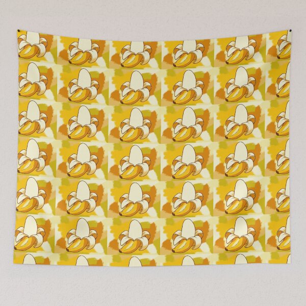 Item preview, banana! fun digital painting of the popular yellow fruit designed and sold by DoodlingMissy.