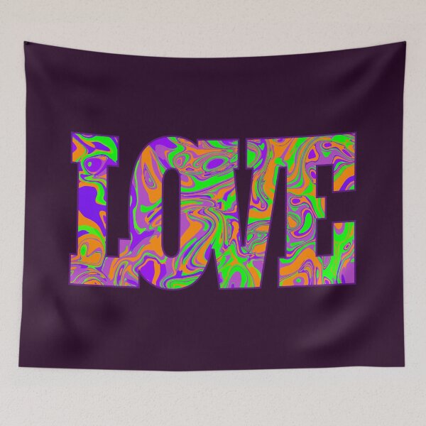 Item preview, Tri-colored Psychedelic Swirl Design | Love Edition designed and sold by Zeddessay.