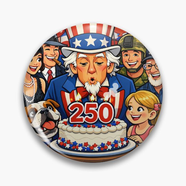 Item preview, America's 250th Birthday designed and sold by sweetcircuit.