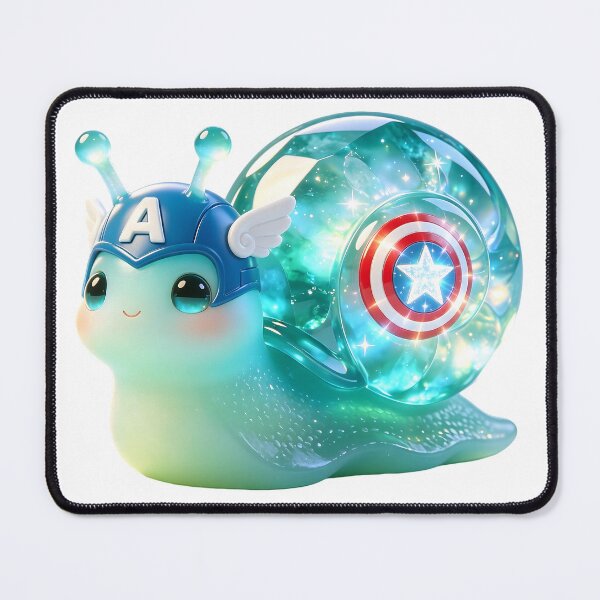 Item preview, Emerald Snail - First Star Hero Shield Edition designed and sold by ABYSSLAB.