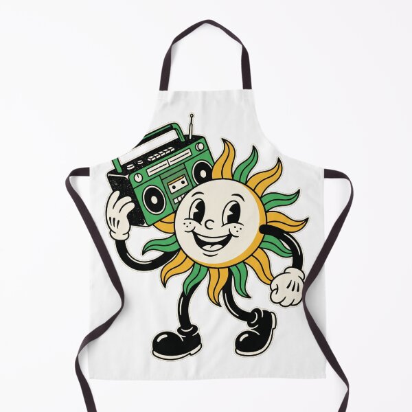 Item preview, Retro Rubber Hose Sun Boombox designed and sold by TeNovaStudio.