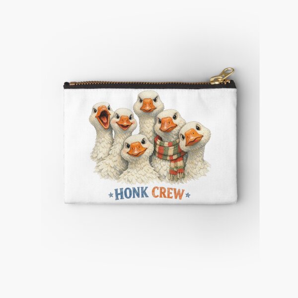 Item preview, Honk Crew | Funny Goose Gang | Vintage Goose Illustration | Humorous Farm Bird Design | Cottagecore Goose Squad Gift designed and sold by Fernhaven.