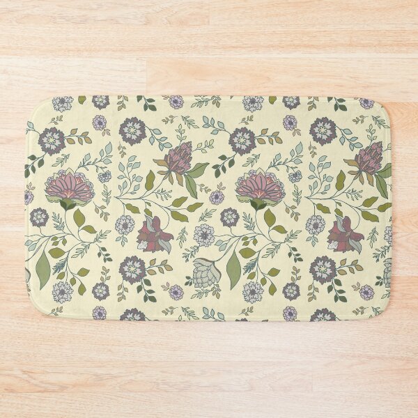 Item preview, Floral Chintz Style Pattern on Yellow designed and sold by jshuphotography.