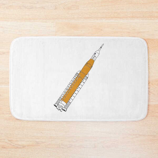 Item preview, NASA Inspired Artemis Rocket - No Flames, Original Colors designed and sold by theworldofem.