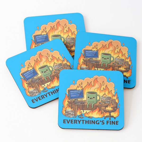 Item preview, Office Burn Out Vibes designed and sold by bolguzart.