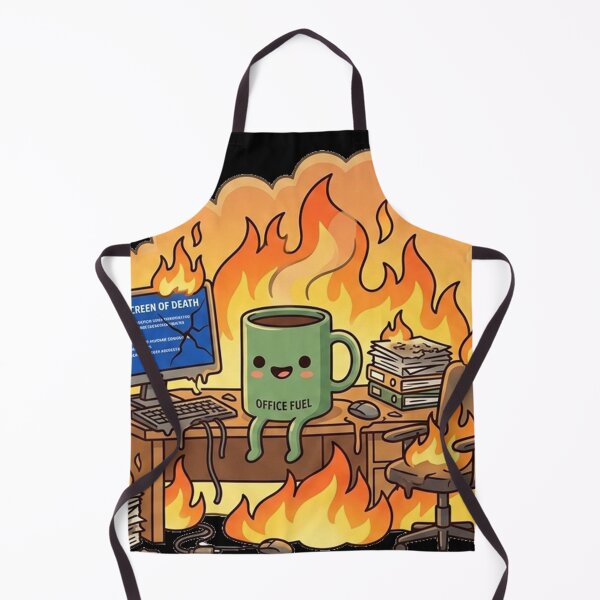 Item preview, Office Burn Out Vibes designed and sold by bolguzart.