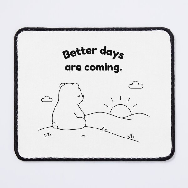 Item preview, Mindfulness Better Days Capibara – Simple Minimalist Design designed and sold by PAPIRO SIGLO XXI.