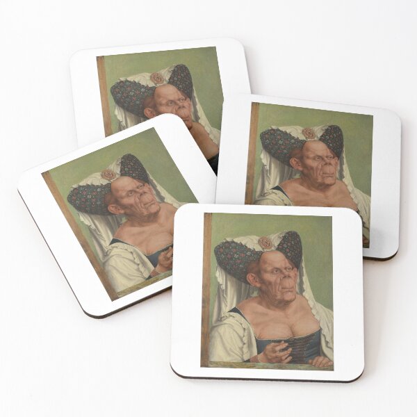 Item preview, The Ugly Duchess Painting by Quentin Matsys designed and sold by FineArtShirts.