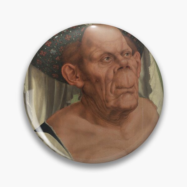 Item preview, The Ugly Duchess Painting by Quentin Matsys designed and sold by FineArtShirts.