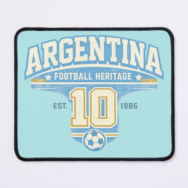 Item preview, Argentina Football Heritage Retro Supporter T-Shirt Design designed and sold by Timeless Design.