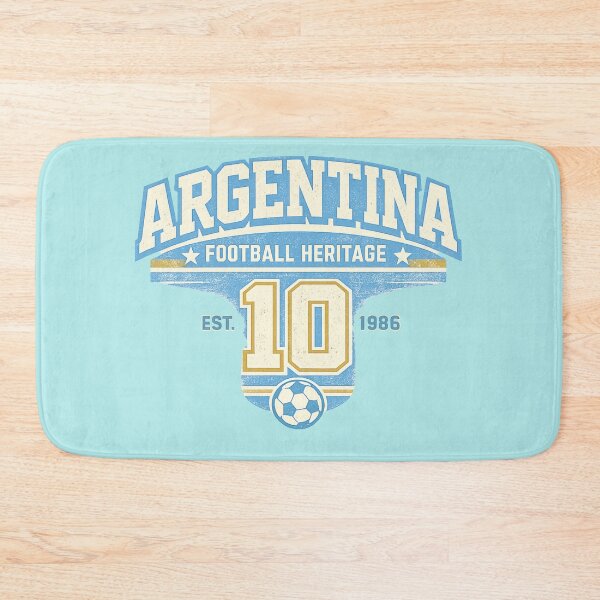 Item preview, Argentina Football Heritage Retro Supporter T-Shirt Design designed and sold by Timeless Design.