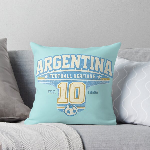 Item preview, Argentina Football Heritage Retro Supporter T-Shirt Design designed and sold by Timeless Design.