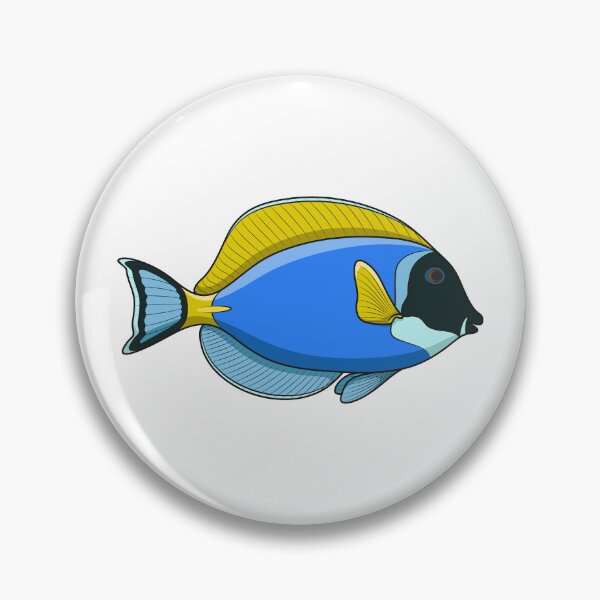 Item preview, Illustration with fish surgeon designed and sold by RizikCat.