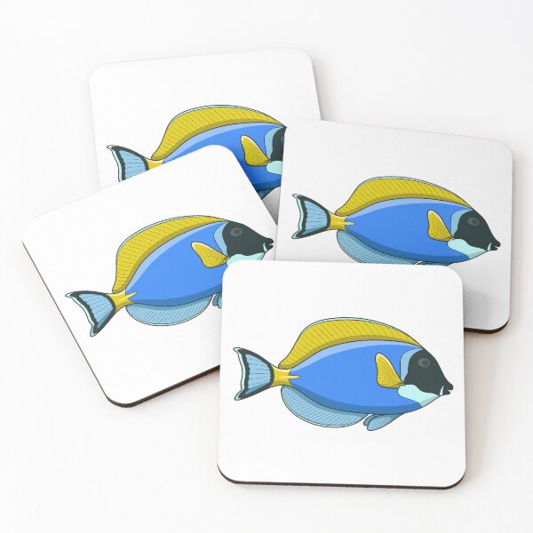 Item preview, Illustration with fish surgeon designed and sold by RizikCat.