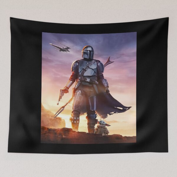 Item preview, Mando and Grogu designed and sold by helman-art.