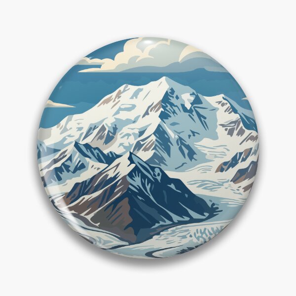 Item preview, Wrangell-St. Elias National Park USA Travel Vintage designed and sold by RareDeerArt.