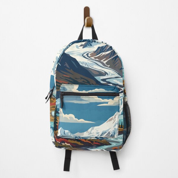Item preview, Wrangell-St. Elias National Park USA Travel Vintage designed and sold by RareDeerArt.