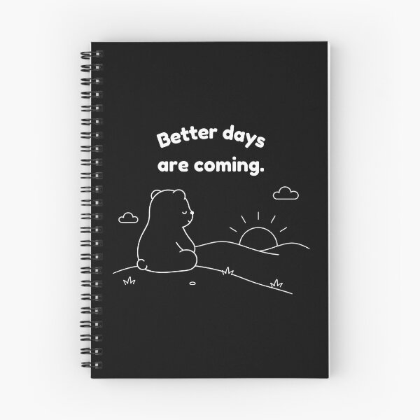 Item preview, Mindfulness Better Days Capibara – Simple Minimalist Design designed and sold by PAPIRO SIGLO XXI.