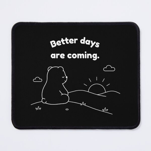 Item preview, Mindfulness Better Days Capibara – Simple Minimalist Design designed and sold by PAPIRO SIGLO XXI.