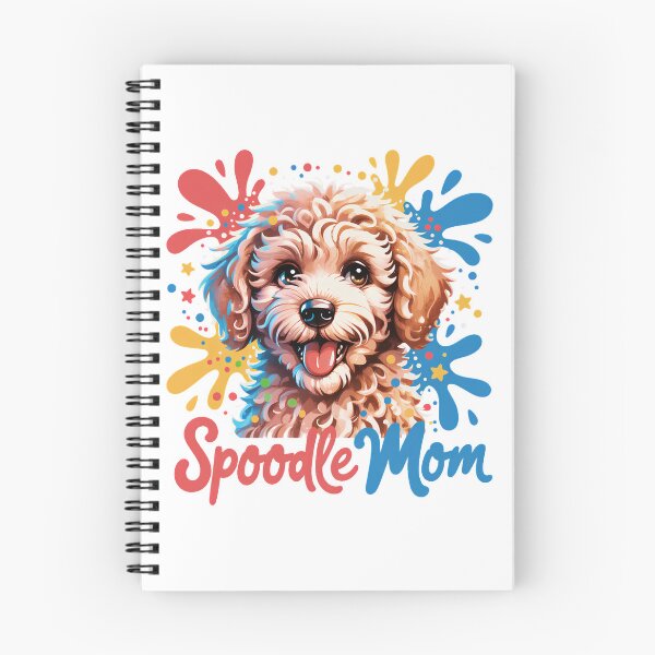 Item preview, Spoodle Mom Color Splash Dog Lover Design – Cute Spoodle Puppy Mother Gift designed and sold by ArcticFoxStudio.