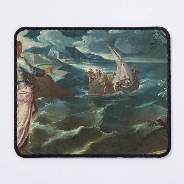 Item preview, Tintoretto Christ Walking on Water designed and sold by FineArtShirts.