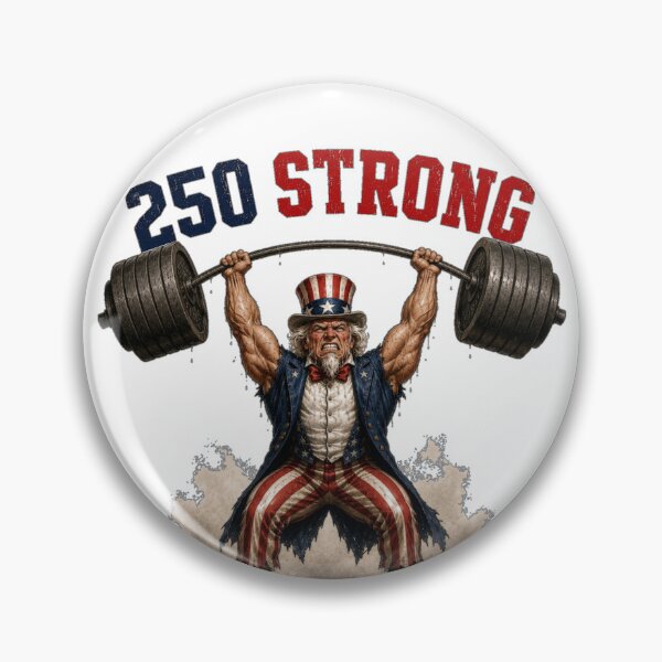 Item preview, Uncle Strongman Sam - USA 250th Anniversary designed and sold by sweetcircuit.