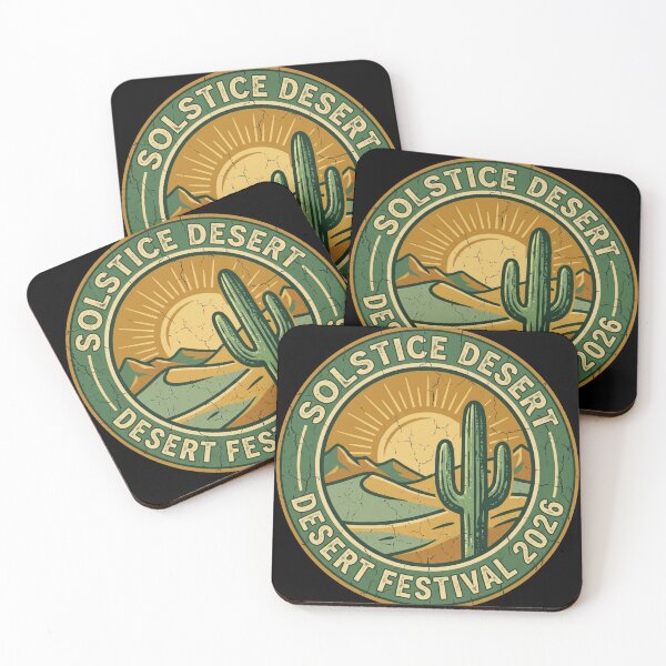 Item preview, Vintage Solstice Desert Festival 2026 Badge designed and sold by TeNovaStudio ⭐⭐⭐⭐⭐.