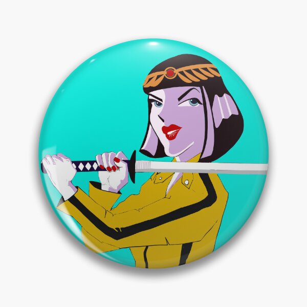 Item preview, Cleo Kills - Egyptian Queen Warrior Pop Art Illustration designed and sold by artdmunna.