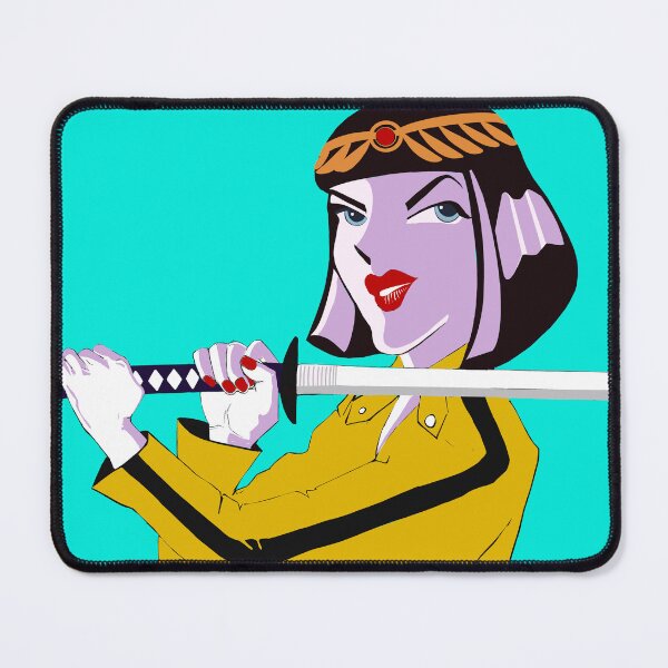 Item preview, Cleo Kills - Egyptian Queen Warrior Pop Art Illustration designed and sold by artdmunna.
