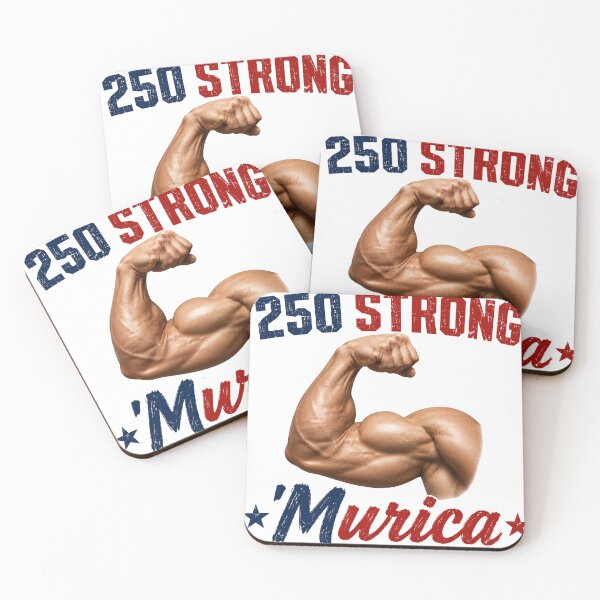Item preview, 250 Strong Arm 'Murica designed and sold by sweetcircuit.