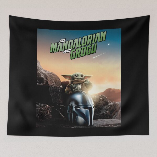 Item preview, Mando and Grogu designed and sold by helman-art.