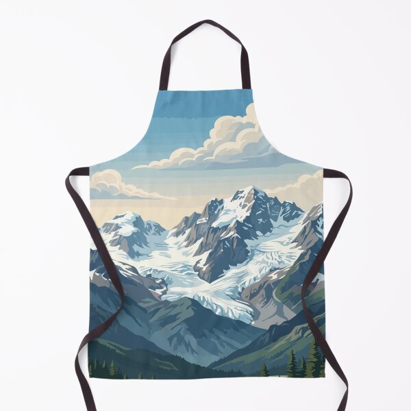 Item preview, North Cascades National Park USA Travel Vintage designed and sold by RareDeerArt.
