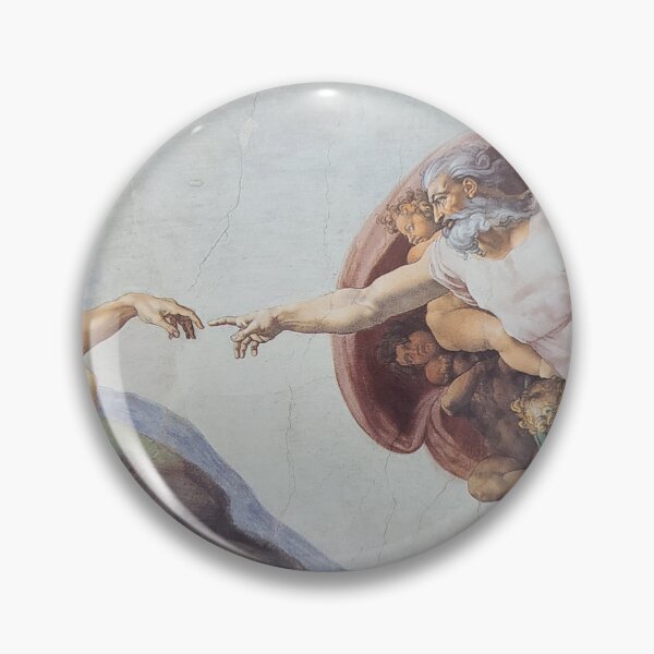 Item preview, Michelangelo's Painting, The Creation of Adam designed and sold by FineArtShirts.