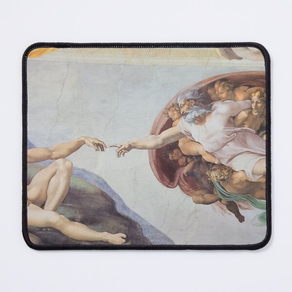 Item preview, Michelangelo's Painting, The Creation of Adam designed and sold by FineArtShirts.