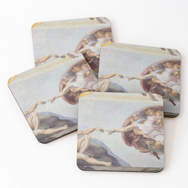 Item preview, Michelangelo's Painting, The Creation of Adam designed and sold by FineArtShirts.