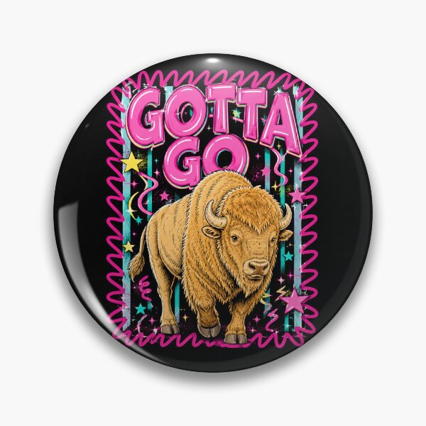 Item preview, Funny Western Bison Gotta Go Buffalo Rodeo Summer Vibes designed and sold by will freed18.