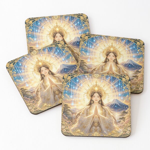 Item preview, Amaterasu Goddess of Sun and Divine Light designed and sold by tenpu-biyori.