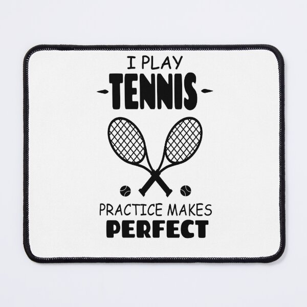 Item preview, I Play Tennis Practice makes Perfect designed and sold by Tillscreativ.