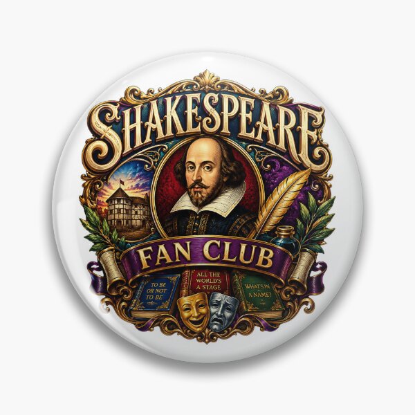 Item preview, Shakespeare fan club designed and sold by ArtPixs.