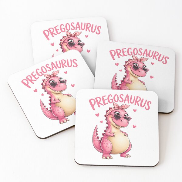 Item preview, Pregosaurus Cute Pregnant Dinosaur Funny Mom To Be Design designed and sold by Zbixu.