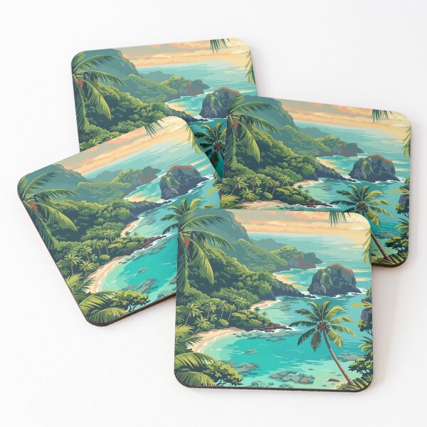 Item preview, American Samoa National Park USA Travel Vintage designed and sold by RareDeerArt.
