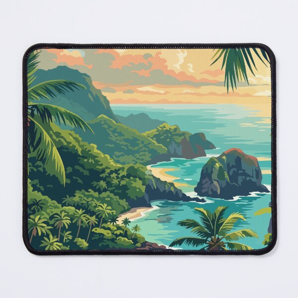 Item preview, American Samoa National Park USA Travel Vintage designed and sold by RareDeerArt.