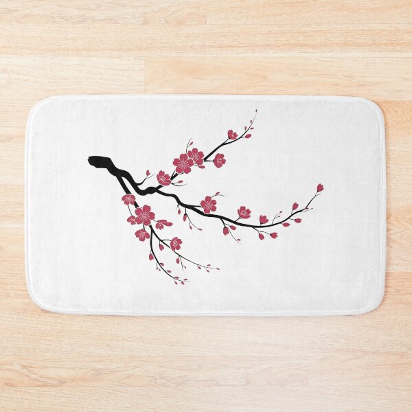 Item preview, Minimalist Sakura Ink Japanese Nature Design designed and sold by WikaKowalczyk.